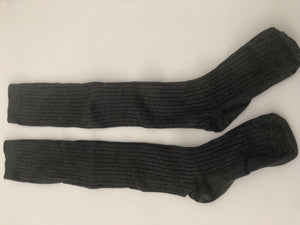 Women Lady Girl Warm Stripe Thigh High Over Knees Stockings Tights Long Socks