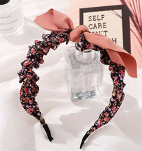 Women Girls Retro Sweet floral Bow knot Hair Headband Head Band hoop