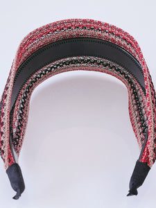 Women Retro Hippie BOHO Crochet Wide Hair Head Band Headband Bandana Style Hoop