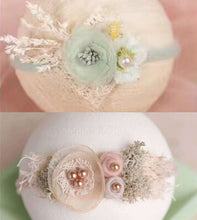 Baby Infant Kid Children Girls Christening Shower Cotton Lace Hair Headband prop