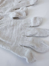 AU Men Lady white Work Protective Cotton Yarn SHORT Gloves Mittens