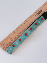 Girl Kids Cute Retro Stick On Cotton Light Embroidery Hair Headband Head band