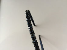 Women Lady Girl Bling Shiny Crystal look Bead Party Headband Hair Head Band Hoop