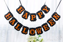 Happy Halloween Trick or Treat Party Hanging Banner Decoration Flag Garland