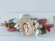 Kid Girl Children Lace Pearl Flowers Elastic Birthday Hair Head band Photo Prop
