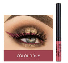 Eye Makeup Bright Colorful Matte Liquid lasting Eye Eyeliner Shadow Eyeshadow