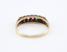 Vintage 9ct Gold Dearest Acrostic Ring Size L