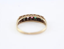 Vintage 9ct Gold DEAREST Acrostic Ring Size L