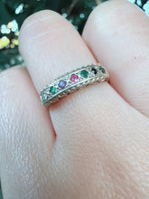 Vintage 9ct Gold DEAREST Acrostic Ring Size L