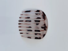 Amber Leopard hair combs perfect for updo and retro hairstyles