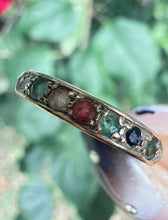 Vintage 9ct Gold Dearest Acrostic Ring Size M