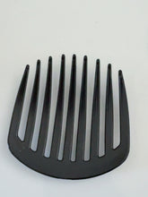 Back side of Black Hair Comb 