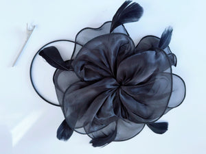 Black Melbourne Hat Clip