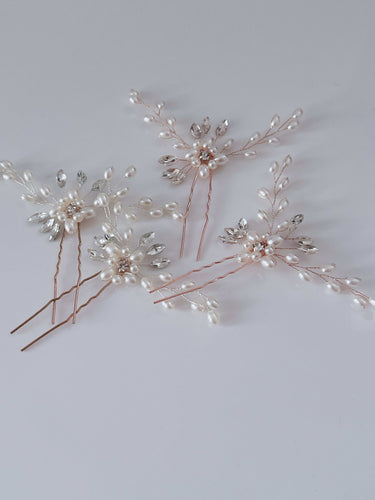 2PC Bridal Hair U Pins - Perfect Bridal Accessory