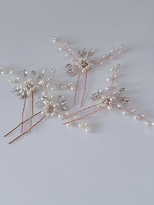 2PC Bridal Hair U Pins - Perfect Bridal Accessory
