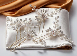 2PC Bridal Hair U Pins - Perfect Bridal Accessory