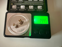 Vintage Birmingham 1979 9ct Gold Ruby Cluster Earrings