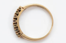 Vintage 1979 London 9ct Gold DEAREST Acrostic Ring Size Q1/2