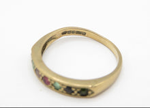 Vintage 9ct Gold Dearest Acrostic Ring Size M