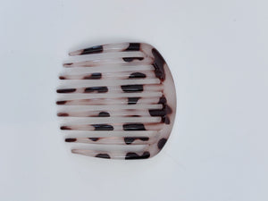 Women Acrylic Hair Styling Leopard French updos Comb Clip