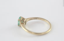 TGGC Emerald Ring 9ct Gold Size N 1/2