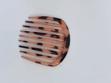 Women Acrylic Hair Styling Leopard French updos Comb Clip
