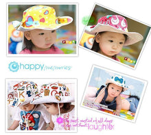 Kids Girls Boys Children Floppy Sun Hat Cap Cowboy Canvas hat Sunhat 1-3yrs