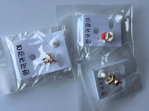 1PC Christmas Clip-On Earrings for Women & Girls - Festive No-Pierce Jewelry