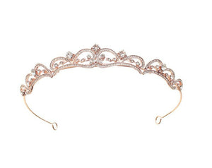 Rose Gold Simple Tiara