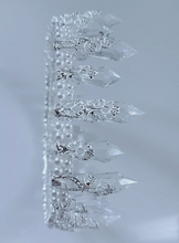 Regal Crystal Tiara with Pearls - Elegant Ice Queen Crown