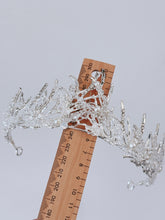 Silver ice queen tiara height