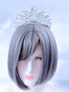 Stunning Ice Queen Crystal Tiara - Elegant Tiara for Weddings & Events