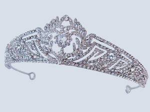 Sparkling Rhinestone Tiara – Gorgeous Bridal & Prom Headband for Women