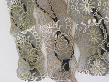 Bohemian Retro Embroidered Lace Elastic Hair Wrap Headband for Women