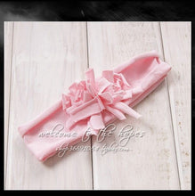 Girls Baby Infant Kids Cotton Flower Soft Elastic Headband Hair wear head band