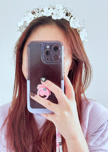 White Floral Bridal Headband – Handmade Wedding Hairpiece