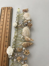 Women Mermaid Sea Conch Shell Metal Gold Hair Band Headband crown Tiara