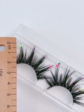 Women Party Long Black Colorful Butterfly False Fake Performance Eyelashes