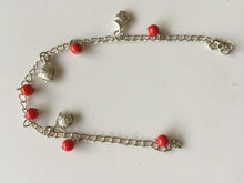 Women Girl Fashion Red turquoise Fish Wrist Anklet Bracelet Chain Gift for her