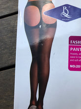 Women Lady Hot Sexy Foreplay Open Bum Bottom Black Sheer Pantyhose Stockings