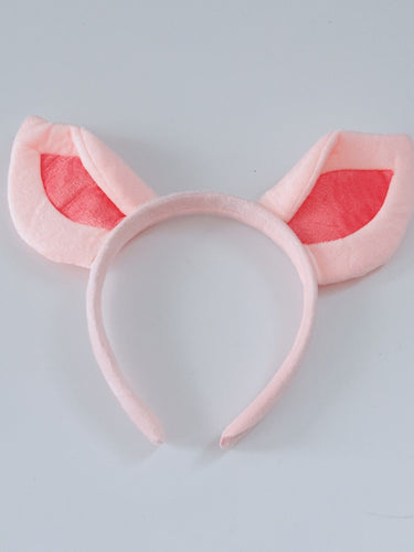 Women Kid Child Boy Girl Pink Pig Costume Ear Party Hairband head band Headband