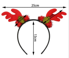 Womens Girl Christmas Reindeer Deer Antler Costume Ear Party Hair band headband