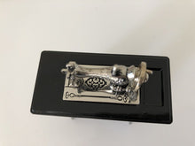 Miniature Mini Doll Metallic Sewing machine Decoration Furniture Collection