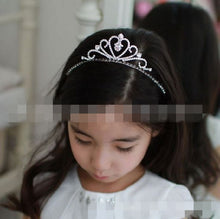 Girls Kid Bridal Bridemaid Princess Crystal Birthday Hair Crown Head band Tiara