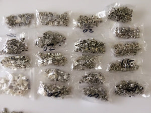 20PC Women Girl Baby antique Silver Look DIY Craft beads for Charm bracelet