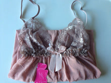 Women Babydoll Sexy Pink Lace Veil Sleepwear Lingerie Nighties Dress G-string