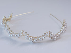 Women Gold Crescent Moon halo Party Head Hair Band Headband Tiara Hoop