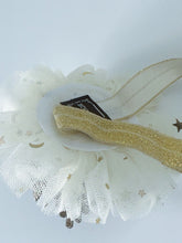 Girl Kids Baby Lace Gold Princess Birthday Crown Tiara Elastic Hair Headband