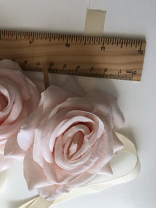 Women Girl wedding Pink Rose flower bride Party Hair Tiara Headband Garland