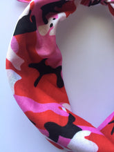 Women Girls Hip hop Cotton dance camo army Pink Bandana Hair Headband Wrap Scarf